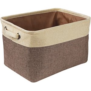 Collapsible Dog Toy Storage Basket - Rectangular Storage Box For Dog Toys, Coats, Dog Clothes, Dog Clothes And Accessories