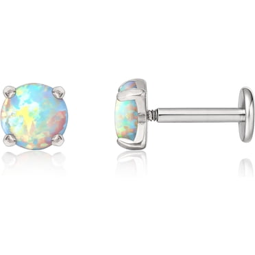 Limerencia 18g Titanium Internally Threaded Tragus Piercing Jewelry Nose Studs Earring for Women or Men