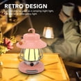 thumbnail image 3 of Retro Rechargeable Camping Lantern Infinite Dimming 3  Color Temperature Camping Lantern Portable Tent Light Emergency Light for Outdoor Camping Hiking Emergency Fishing, 3 of 8