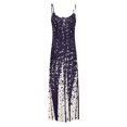 thumbnail image 3 of Robe de Soirée Élégante Grande Taille pour Femmes Mode Été Longue Robe avec Bretelles, 3 of 6