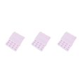 thumbnail image 4 of Baohd Extension Strap Bra Extender Buckle 3 Rows 3 Hooks Women Multicolor Lengthened Band Lingerie Replacement Intimates pink 3Set, 4 of 6