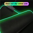 thumbnail image 4 of facefd Tapis de Souris Gaming RGB Coloré avec Éclairage LED pour PC Portable, 4 of 6
