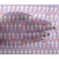 thumbnail image 4 of oneOone Viscose Chiffon Fabric Geometric & Flamingo Bird Print Fabric BTY 42 Inch Wide, 4 of 4