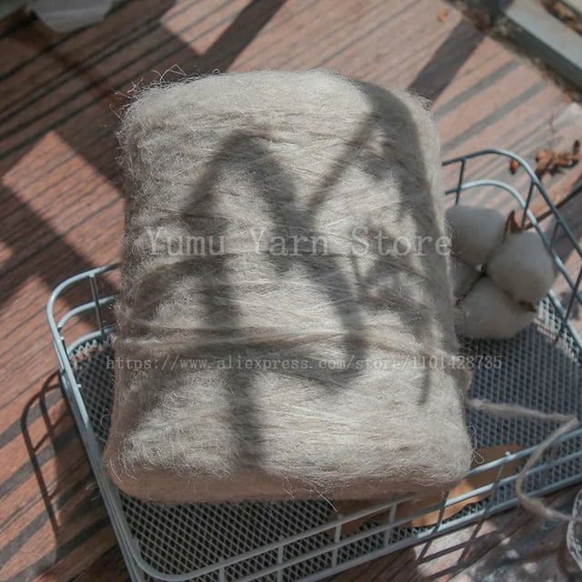 500G/Ball Multicolor Soft Mohair Yarn For Hand Knitting Woollen Acrylic Long Fluffy Crocheting Thread DIY Sweater Fall Winter
