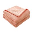 thumbnail image 2 of Meitianfacai Couverture en Coton Ajourée Couverture en Coton Simple Serviette Couverture Couverture d'Été Couverture de Sieste Couverture d'Été Fraîche (Rose), 2 of 8