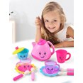 thumbnail image 4 of Ensemble de Jeu de Thé pour Enfants, Simulation de Dessin Animé, Ensemble de Jouets pour Fête de Thé, Jouet de Jeu de Rôle, 4 of 10