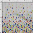 thumbnail image 1 of oneOone Cotton Cambric Fabric Chevron & Brush Stroke Panel Print Sewing Fabric BTY 56 Inch Wide, 1 of 3