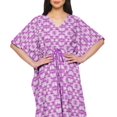 thumbnail image 4 of Moomaya Caftan pour Femmes, Tenue de Détente de Vacances, Robe Maxi, Robe Africaine pour Femmes - 4TG-5TG, 4 of 6