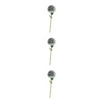 thumbnail image 3 of Baohd 1/2/3/5 10pack/lot Realistic Appearance Artificial Flower For Party Decor And Home Decor Green 3PCS, 3 of 6