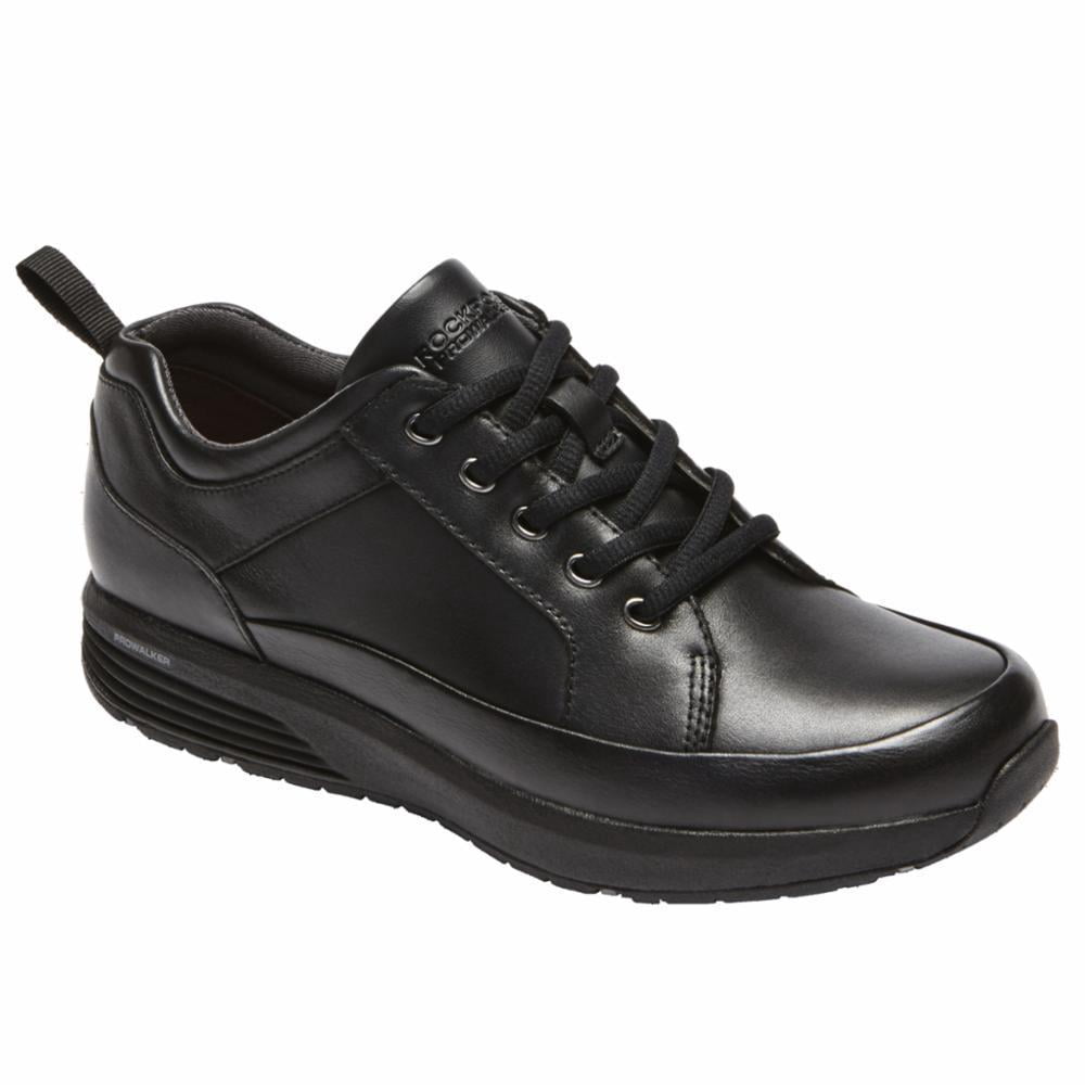 Rockport Women TRUSTRIDE WP LACE TO TOE BLACK SHOE