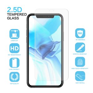 [2 Boîtes] PST Protecteur d'écran en verre trempé Premium iPhone 12 / iPhone 12 Pro 2020 (6.1")