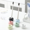 thumbnail image 4 of Harpily Urbanstrive Sleek Mini Ceramics Toothbrush Holder Stand for Bathroom Vanity Countertops, 4 of 4