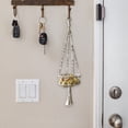 thumbnail image 2 of Hanging Vegetable Baskets For Kitchen With Fishnet Bag Design 29.53 in 31.5 in Tiered Storage Space Saving Wall Mount, 2 of 6