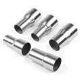thumbnail image 4 of maskred 1/2/3/5 High-Performance Pipe Tube Connector For Improved Exhaust Better Exhaust Output Exhaust Reducer silver 63MM-76MM 1 Pc, 4 of 6