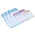 thumbnail image 2 of FLAMEEN Zip Lock Bags Sealing Zipper Bag Food Saver Storage Bags Snacks Parties For Food Picnics Nuts, 2 of 8