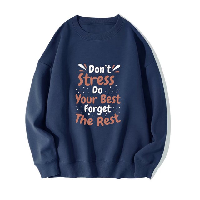 Chandails à Capuchon Mode pour Femmes 2023 Mode Femme Imprimé Col Rond Manches Longues Chandails Sans Capuche T-Shirt Hauts Amples Blouse Rabais de 50 % Liquidation Costumes d'Halloween/Noël