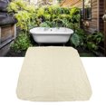 thumbnail image 1 of Housse de Spa Carrée Imperméable 190 Polyester Argenté pour Baignoire Extérieur, 1 of 7