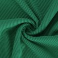 thumbnail image 5 of IROINID Reduced Womens Long Sleeve Tops Fall Stretch Slim Fitted Ribbed T-Shirt Blouse Solid Basic Tops,Green, 5 of 5