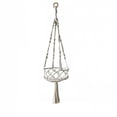 thumbnail image 1 of Hanging Vegetable Baskets For Kitchen With Fishnet Bag Design 29.53 in 31.5 in Tiered Storage Space Saving Wall Mount, 1 of 6