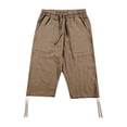 thumbnail image 3 of SHIXIAOO Men's Spring and Summer Sweatpants Jogging Pants Loose Casual Beach Capri Pants, 3 of 4