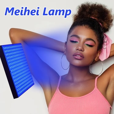 EGNMCR Lampe de Bronzage Portable pour la Maison Visage et Corps 196 Pcs DEL 45w Lampes Haute Puissance pour la Maison avec Lampe de Bronzage