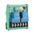 thumbnail image 1 of FLAMEEN Module de Relais de Commutation Temporisateur de Commande de Relais, Module de Relais 2 Canaux 30A 5V avec Déclencheur d'Isolation Optocoupleur Haut / Bas Niveau, 1 of 8