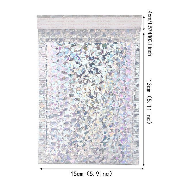 Enveloppes Rembourrées Doublées Poly Aluminateur 50 Pcs