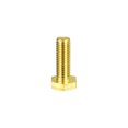 thumbnail image 3 of Unique Bargains Brass Hex Bolts, M10x30mm 1 Pack Fully Thread Grade 4.8 Machine Screws, 3 of 4