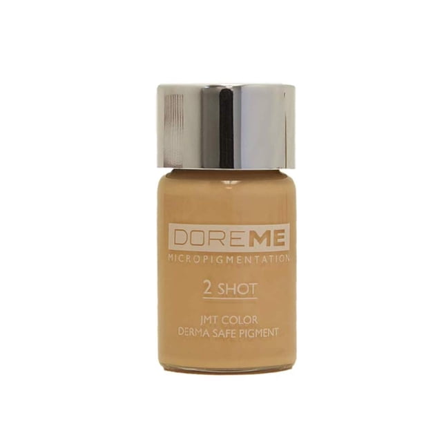 Doreme 2 Shot Manual Permanent Makeup Pigment Ink for Microblading (Blonde 834)