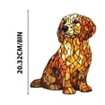 thumbnail image 3 of Série de Chiens Ornements Artistiques, 3 of 4