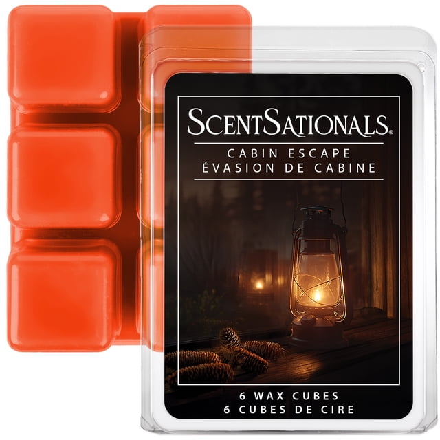 ScentSationals Scented Wax Cubes - Cabin Escape