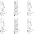 thumbnail image 1 of MesaSe Clear Plastic Locking Shelf Support Pegs  Fits 5/16” Diameter Hole  5/8” Shelf  30 Pack, 1 of 6