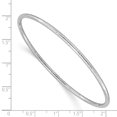 thumbnail image 4 of Bracelet Jonc à Enfiler en Or Blanc 14k 2,5 mm, 4 of 8
