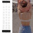 thumbnail image 4 of DECORNIJIA Underwear Extension Buckle Bra Lingerie Extender Matte Elastic 1Pack Daily Use Women, 4 of 8
