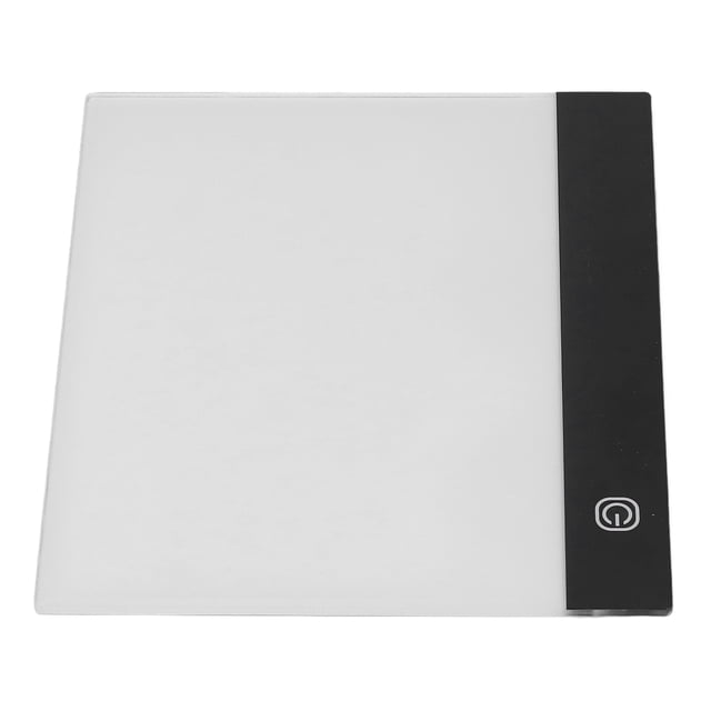 LED Light Box Tracer, Soft White Light Multifunctional Artcraft Tracing Light Pad With USB Power Cable For Drawing Sketching Painting 6 Levels Brightness