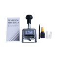 thumbnail image 2 of Rongfmy Numbering Machine Metal Auto Number Stamp for Serial Number Tickets Numbers 8 digits, 2 of 5