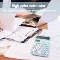 thumbnail image 3 of Desk Calculator Large Display Calculator Dual-Power Handheld Desk Calculator with 12 Digit Large Lcd Display for Students & Kids, 3 of 7