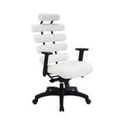 Argo Office Chair Swivel made of Faux Leather cushion rolls along the back