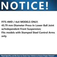 thumbnail image 4 of Detroit Axle - 4WD Front Ball Joints + Sway Bars + Tie Rods Suspension Kit Replacement for Chevy GMC K1500 K2500 Yukon Tahoe - 14pc Set, 4 of 4