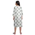 thumbnail image 4 of Moomaya Chemise de Nuit d'Allaitement en Coton Imprimée pour Femmes, 4 of 6