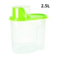 thumbnail image 1 of AMERTEER 1.9L Food Storage Box Plastic Sealpot Container Pantry Organizer Bin Kitchen Food Organizer Jar, 1 of 10