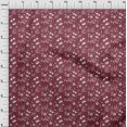 thumbnail image 4 of oneOone Rayon Maroon Fabric Beach Sewing Craft Projects Fabric Prints By Yard 56 Inch Wide, 4 of 4