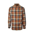 thumbnail image 1 of Redhead Men&rsquo;s Plaid Shirt Ultimate Flannel Button Down L/S (S01 - S09), 1 of 22