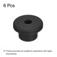thumbnail image 3 of Unique Bargains Rubber Grommet Mount Dia 19/32' (15mm) Round T Type for Wire Protection 6 Pack, 3 of 5