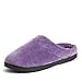 thumbnail image 3 of Dearfoams Pantoufle Sabot en Velours Microfibre pour Femme avec Détail de Courtepointe, 3 of 3
