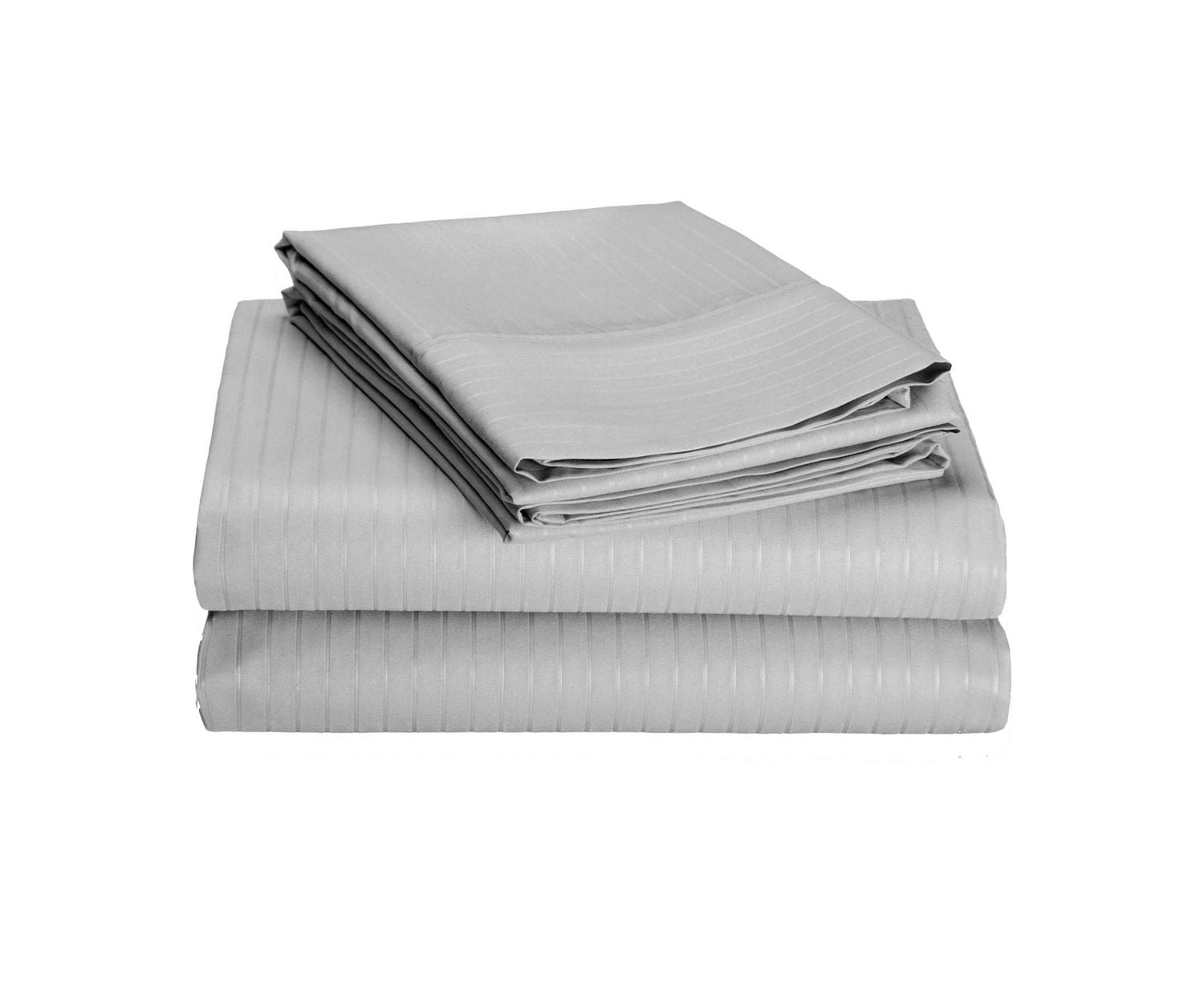 Johnson Home 600 Thread Count Cotton Tuxedo Sheet Sets
