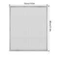 thumbnail image 3 of TIELUTT Self Screen Window No Punching Net Detachable Screen Window Home Door and Window Outdoor Shower Enclosure Small Netting Bottom Fence Barrier Large Netting Material Hat with Net, 3 of 6