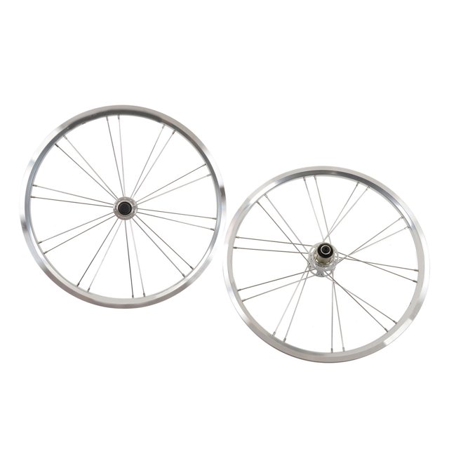 Ensemble de Roues de Vélo, Roues de Vélo de Montagne en Alliage d'Aluminium de 20 Pouces pour Conduite Stable