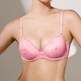 thumbnail image 3 of Strapless Backless Bra Women Pullover Bra Feature V-Neck Wire-Free Bra Style W-1546 Pinks 32, 3 of 6