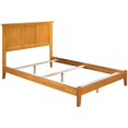 thumbnail image 2 of Atlantic Furniture Madison Queen Panel Bed in Caramel Latte, 2 of 4